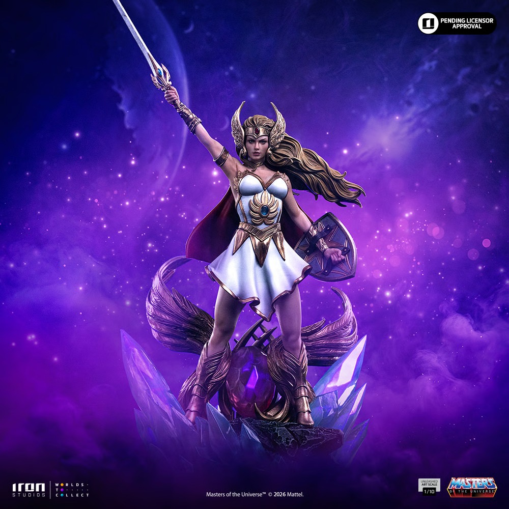Pre-Order Iron Studios Masters of the Universe She-Ra Unleashed Statue